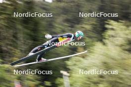 26.08.2023, Oberwiesenthal, Germany (GER): Wendelin Thannheimer (GER) - FIS Nordic Combined Summer Grand Prix men and women, individual gundersen HS105/10km men, Oberwiesenthal (GER). www.nordicfocus.com. © Volk/NordicFocus. Every downloaded picture is fee-liable.