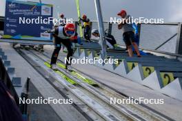 26.08.2023, Oberwiesenthal, Germany (GER): Terence Weber (GER) - FIS Nordic Combined Summer Grand Prix men and women, individual gundersen HS105/10km men, Oberwiesenthal (GER). www.nordicfocus.com. © Volk/NordicFocus. Every downloaded picture is fee-liable.