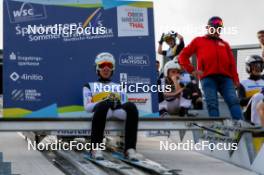 26.08.2023, Oberwiesenthal, Germany (GER): Matic Garbajs (SLO) - FIS Nordic Combined Summer Grand Prix men and women, individual gundersen HS105/10km men, Oberwiesenthal (GER). www.nordicfocus.com. © Volk/NordicFocus. Every downloaded picture is fee-liable.
