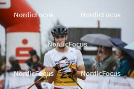 26.08.2023, Oberwiesenthal, Germany (GER): Kilian Guetl (AUT) - FIS Nordic Combined Summer Grand Prix men and women, individual gundersen HS105/10km men, Oberwiesenthal (GER). www.nordicfocus.com. © Volk/NordicFocus. Every downloaded picture is fee-liable.