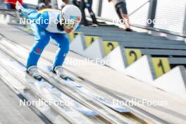 26.08.2023, Oberwiesenthal, Germany (GER): Manuel Faisst (GER) - FIS Nordic Combined Summer Grand Prix men and women, individual gundersen HS105/10km men, Oberwiesenthal (GER). www.nordicfocus.com. © Volk/NordicFocus. Every downloaded picture is fee-liable.