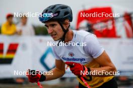 26.08.2023, Oberwiesenthal, Germany (GER): Jan Vytrval (CZE) - FIS Nordic Combined Summer Grand Prix men and women, individual gundersen HS105/10km men, Oberwiesenthal (GER). © Sandra Volk for NordicFocus