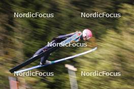 26.08.2023, Oberwiesenthal, Germany (GER): Nathalie Armbruster (GER) - FIS Nordic Combined Summer Grand Prix men and women, individual gundersen HS105/5km women, Oberwiesenthal (GER). www.nordicfocus.com. © Volk/NordicFocus. Every downloaded picture is fee-liable.