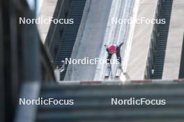 25.08.2023, Oberwiesenthal, Germany (GER): Nathalie Armbruster (GER) - FIS Nordic Combined Summer Grand Prix men and women, training HS105 women, Oberwiesenthal (GER). www.nordicfocus.com. © Volk/NordicFocus. Every downloaded picture is fee-liable.