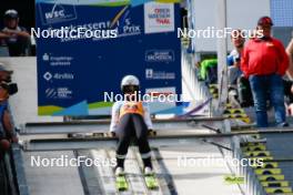 26.08.2023, Oberwiesenthal, Germany (GER): Gyda Westvold Hansen (NOR) - FIS Nordic Combined Summer Grand Prix men and women, individual gundersen HS105/5km women, Oberwiesenthal (GER). © Sandra Volk forbNordicFocus