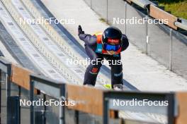 26.08.2023, Oberwiesenthal, Germany (GER): Anne Haeckel (GER) - FIS Nordic Combined Summer Grand Prix men and women, individual gundersen HS105/5km women, Oberwiesenthal (GER). © Sandra Volk forbNordicFocus