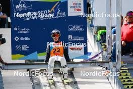 26.08.2023, Oberwiesenthal, Germany (GER): Ida Marie Hagen (NOR) - FIS Nordic Combined Summer Grand Prix men and women, individual gundersen HS105/5km women, Oberwiesenthal (GER). © Sandra Volk forbNordicFocus