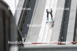 25.08.2023, Oberwiesenthal, Germany (GER): Alexa Brabec (USA) - FIS Nordic Combined Summer Grand Prix men and women, training HS105 women, Oberwiesenthal (GER). www.nordicfocus.com. © Volk/NordicFocus. Every downloaded picture is fee-liable.