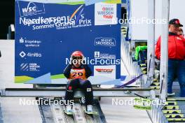 26.08.2023, Oberwiesenthal, Germany (GER): Jenny Nowak (GER) - FIS Nordic Combined Summer Grand Prix men and women, individual gundersen HS105/5km women, Oberwiesenthal (GER). © Sandra Volk forbNordicFocus