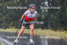 27.08.2023, Oberwiesenthal, Germany (GER): Jenny Nowak (GER) - FIS Nordic Combined Summer Grand Prix men and women, mixed team sprint, Oberwiesenthal (GER). www.nordicfocus.com. © Volk/NordicFocus. Every downloaded picture is fee-liable.