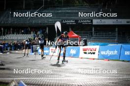 30.08.2023, Oberstdorf, Germany (GER): Johannes Rydzek (GER) - FIS Nordic Combined Summer Grand Prix men and women, individual gundersen HS137/10km women, Oberwiesenthal (GER). www.nordicfocus.com. © Volk/NordicFocus. Every downloaded picture is fee-liable.