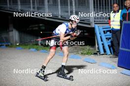30.08.2023, Oberstdorf, Germany (GER): Christian Deuschl (AUT) - FIS Nordic Combined Summer Grand Prix men and women, individual gundersen HS137/10km women, Oberwiesenthal (GER). www.nordicfocus.com. © Volk/NordicFocus. Every downloaded picture is fee-liable.