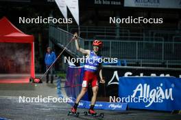 30.08.2023, Oberstdorf, Germany (GER): Franz-Josef Rehrl (AUT) - FIS Nordic Combined Summer Grand Prix men and women, individual gundersen HS137/10km women, Oberwiesenthal (GER). www.nordicfocus.com. © Volk/NordicFocus. Every downloaded picture is fee-liable.