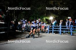 30.08.2023, Oberstdorf, Germany (GER): Antoine Gerard (FRA), Ilkka Herola (FIN), (l-r)  - FIS Nordic Combined Summer Grand Prix men and women, individual gundersen HS137/10km women, Oberwiesenthal (GER). www.nordicfocus.com. © Volk/NordicFocus. Every downloaded picture is fee-liable.