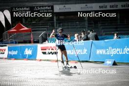 30.08.2023, Oberstdorf, Germany (GER): Anne Haeckel (GER) - FIS Nordic Combined Summer Grand Prix men and women, individual gundersen HS105/5km women, Oberwiesenthal (GER). www.nordicfocus.com. © Volk/NordicFocus. Every downloaded picture is fee-liable.