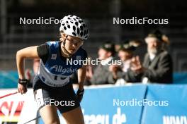 30.08.2023, Oberstdorf, Germany (GER): Minja Korhonen (FIN) - FIS Nordic Combined Summer Grand Prix men and women, individual gundersen HS105/5km women, Oberwiesenthal (GER). www.nordicfocus.com. © Volk/NordicFocus. Every downloaded picture is fee-liable.