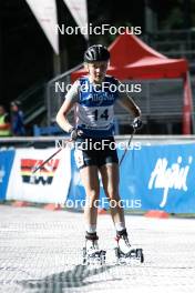 30.08.2023, Oberstdorf, Germany (GER): Heta Hirvonen (FIN) - FIS Nordic Combined Summer Grand Prix men and women, individual gundersen HS105/5km women, Oberwiesenthal (GER). www.nordicfocus.com. © Volk/NordicFocus. Every downloaded picture is fee-liable.