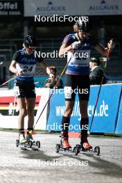 30.08.2023, Oberstdorf, Germany (GER): Ronja Loh (GER), Silva Verbic (SLO), (l-r)  - FIS Nordic Combined Summer Grand Prix men and women, individual gundersen HS105/5km women, Oberwiesenthal (GER). www.nordicfocus.com. © Volk/NordicFocus. Every downloaded picture is fee-liable.