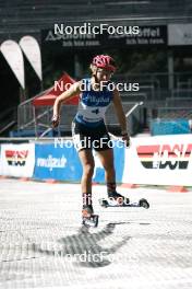 30.08.2023, Oberstdorf, Germany (GER): Nathalie Armbruster (GER) - FIS Nordic Combined Summer Grand Prix men and women, individual gundersen HS105/5km women, Oberwiesenthal (GER). www.nordicfocus.com. © Volk/NordicFocus. Every downloaded picture is fee-liable.