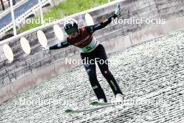 30.08.2023, Oberstdorf, Germany (GER): Greta Pinzani (ITA) - FIS Nordic Combined Summer Grand Prix men and women, individual gundersen HS105/5km women, Oberwiesenthal (GER). www.nordicfocus.com. © Volk/NordicFocus. Every downloaded picture is fee-liable.