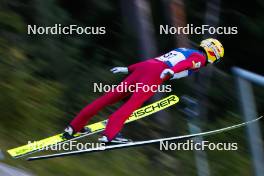 02.09.2023, Villach, Austria (AUT): Ilkka Herola (FIN) - FIS Nordic Combined Summer Grand Prix men and women, compact sprint HS98/7.5km men, Villach (AUT). www.nordicfocus.com. © Volk/NordicFocus. Every downloaded picture is fee-liable.