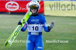 01.09.2023, Villach, Austria (AUT): Matic Hladnik (SLO) - FIS Nordic Combined Summer Grand Prix men and women, training, compact sprint HS98/7.5km men, Villach (AUT). www.nordicfocus.com. © Volk/NordicFocus. Every downloaded picture is fee-liable.