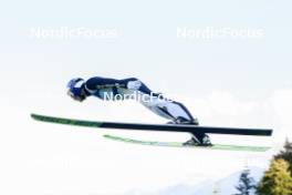 01.09.2023, Villach, Austria (AUT): Kristjan Ilves (EST) - FIS Nordic Combined Summer Grand Prix men and women, training, compact sprint HS98/7.5km men, Villach (AUT). www.nordicfocus.com. © Volk/NordicFocus. Every downloaded picture is fee-liable.