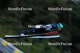02.09.2023, Villach, Austria (AUT): Wendelin Thannheimer (GER) - FIS Nordic Combined Summer Grand Prix men and women, compact sprint HS98/7.5km men, Villach (AUT). www.nordicfocus.com. © Volk/NordicFocus. Every downloaded picture is fee-liable.