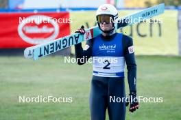 01.09.2023, Villach, Austria (AUT): Martin Fritz (AUT) - FIS Nordic Combined Summer Grand Prix men and women, training, compact sprint HS98/7.5km men, Villach (AUT). www.nordicfocus.com. © Volk/NordicFocus. Every downloaded picture is fee-liable.