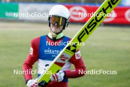 01.09.2023, Villach, Austria (AUT): Florian Kolb (AUT) - FIS Nordic Combined Summer Grand Prix men and women, training, compact sprint HS98/7.5km men, Villach (AUT). www.nordicfocus.com. © Volk/NordicFocus. Every downloaded picture is fee-liable.