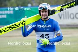 01.09.2023, Villach, Austria (AUT): Ondrej Pazout (CZE) - FIS Nordic Combined Summer Grand Prix men and women, training, compact sprint HS98/7.5km men, Villach (AUT). www.nordicfocus.com. © Volk/NordicFocus. Every downloaded picture is fee-liable.