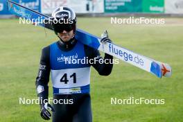 01.09.2023, Villach, Austria (AUT): Domenico Mariotti (ITA) - FIS Nordic Combined Summer Grand Prix men and women, training, compact sprint HS98/7.5km men, Villach (AUT). www.nordicfocus.com. © Volk/NordicFocus. Every downloaded picture is fee-liable.