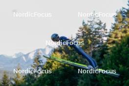 01.09.2023, Villach, Austria (AUT): Samuel Costa (ITA) - FIS Nordic Combined Summer Grand Prix men and women, training, compact sprint HS98/7.5km men, Villach (AUT). www.nordicfocus.com. © Volk/NordicFocus. Every downloaded picture is fee-liable.