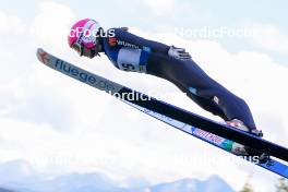 01.09.2023, Villach, Austria (AUT): Nathalie Armbruster (GER) - FIS Nordic Combined Summer Grand Prix men and women, training, compact sprint HS98/5km women, Villach (AUT). www.nordicfocus.com. © Volk/NordicFocus. Every downloaded picture is fee-liable.