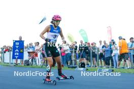 02.09.2023, Villach, Austria (AUT): Nathalie Armbruster (GER) - FIS Nordic Combined Summer Grand Prix men and women, compact sprint HS98/5km women, Villach (AUT). www.nordicfocus.com. © Volk/NordicFocus. Every downloaded picture is fee-liable.