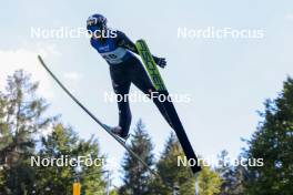 01.09.2023, Villach, Austria (AUT): Daniela Dejori (ITA) - FIS Nordic Combined Summer Grand Prix men and women, training, compact sprint HS98/5km women, Villach (AUT). www.nordicfocus.com. © Volk/NordicFocus. Every downloaded picture is fee-liable.