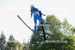 01.09.2023, Villach, Austria (AUT): Silva Verbic (SLO) - FIS Nordic Combined Summer Grand Prix men and women, training, compact sprint HS98/5km women, Villach (AUT). www.nordicfocus.com. © Volk/NordicFocus. Every downloaded picture is fee-liable.