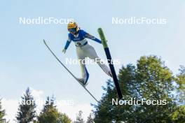 01.09.2023, Villach, Austria (AUT): Minja Korhonen (FIN) - FIS Nordic Combined Summer Grand Prix men and women, training, compact sprint HS98/5km women, Villach (AUT). www.nordicfocus.com. © Volk/NordicFocus. Every downloaded picture is fee-liable.