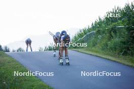 02.09.2023, Villach, Austria (AUT): Jenny Nowak (GER) - FIS Nordic Combined Summer Grand Prix men and women, compact sprint HS98/5km women, Villach (AUT). www.nordicfocus.com. © Volk/NordicFocus. Every downloaded picture is fee-liable.
