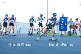 02.09.2023, Villach, Austria (AUT): Lisa Hirner (AUT) - FIS Nordic Combined Summer Grand Prix men and women, compact sprint HS98/5km women, Villach (AUT). www.nordicfocus.com. © Volk/NordicFocus. Every downloaded picture is fee-liable.