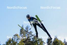01.09.2023, Villach, Austria (AUT): Greta Pinzani (ITA) - FIS Nordic Combined Summer Grand Prix men and women, training, compact sprint HS98/5km women, Villach (AUT). www.nordicfocus.com. © Volk/NordicFocus. Every downloaded picture is fee-liable.