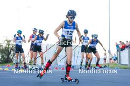02.09.2023, Villach, Austria (AUT): Silva Verbic (SLO) - FIS Nordic Combined Summer Grand Prix men and women, compact sprint HS98/5km women, Villach (AUT). www.nordicfocus.com. © Volk/NordicFocus. Every downloaded picture is fee-liable.