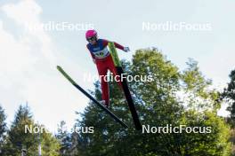 01.09.2023, Villach, Austria (AUT): Joanna Kil (POL) - FIS Nordic Combined Summer Grand Prix men and women, training, compact sprint HS98/5km women, Villach (AUT). www.nordicfocus.com. © Volk/NordicFocus. Every downloaded picture is fee-liable.