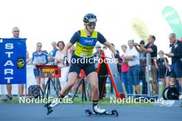 02.09.2023, Villach, Austria (AUT): Gyda Westvold Hansen (NOR) - FIS Nordic Combined Summer Grand Prix men and women, compact sprint HS98/5km women, Villach (AUT). www.nordicfocus.com. © Volk/NordicFocus. Every downloaded picture is fee-liable.