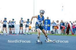 02.09.2023, Villach, Austria (AUT): Minja Korhonen (FIN) - FIS Nordic Combined Summer Grand Prix men and women, compact sprint HS98/5km women, Villach (AUT). www.nordicfocus.com. © Volk/NordicFocus. Every downloaded picture is fee-liable.