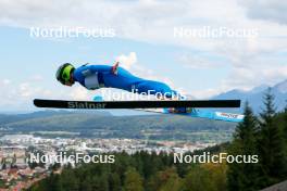 01.09.2023, Villach, Austria (AUT): Teja Pavec (SLO) - FIS Nordic Combined Summer Grand Prix men and women, training, compact sprint HS98/5km women, Villach (AUT). www.nordicfocus.com. © Volk/NordicFocus. Every downloaded picture is fee-liable.
