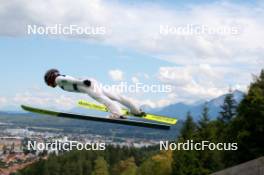 01.09.2023, Villach, Austria (AUT): Anju Nakamura (JPN) - FIS Nordic Combined Summer Grand Prix men and women, training, compact sprint HS98/5km women, Villach (AUT). www.nordicfocus.com. © Volk/NordicFocus. Every downloaded picture is fee-liable.