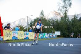 02.09.2023, Villach, Austria (AUT): Jenny Nowak (GER) - FIS Nordic Combined Summer Grand Prix men and women, compact sprint HS98/5km women, Villach (AUT). www.nordicfocus.com. © Volk/NordicFocus. Every downloaded picture is fee-liable.
