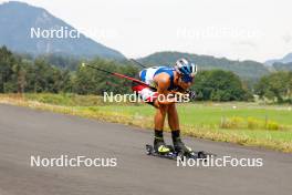 03.09.2023, Villach, Austria (AUT): Johannes Lamparter (AUT) - FIS Nordic Combined Summer Grand Prix men and women, individual gundersen HS98/10km men, Villach (AUT). www.nordicfocus.com. © Volk/NordicFocus. Every downloaded picture is fee-liable.