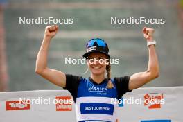 03.09.2023, Villach, Austria (AUT): best female jumoer - Svenja Wuerth (GER)  - FIS Nordic Combined Summer Grand Prix men and women, individual gundersen HS98/10km men, Villach (AUT). www.nordicfocus.com. © Volk/NordicFocus. Every downloaded picture is fee-liable.